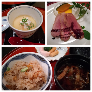 茶碗蒸し　お食事